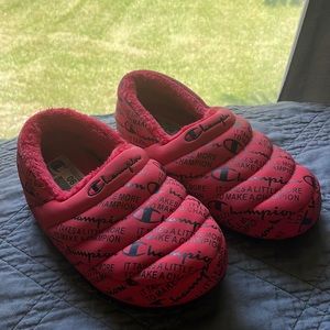 Champion Red Slippers